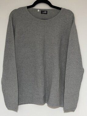 Cheap Monday Women’s The River Gray Long Sleeve Sweater Size Large
